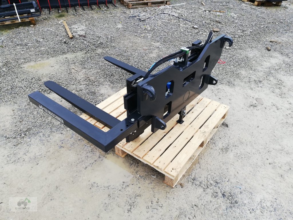 Palettengabel of the type KH Maschinen Kistendrehgerät | Euroaufnahme | 2000kg | Frontlader | FEM2, Neumaschine in Schrozberg (Picture 2)